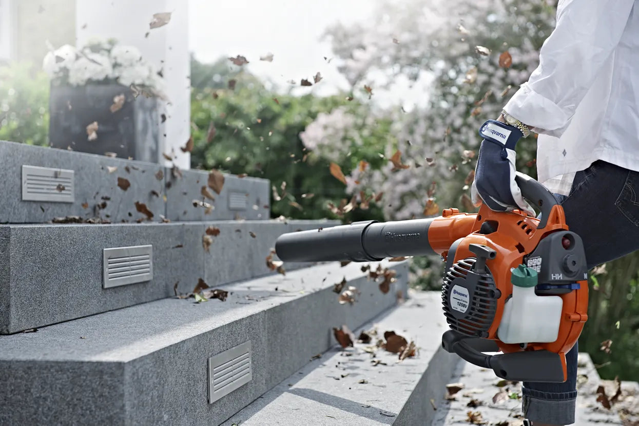 HUSQVARNA Petrol Leaf Blower - 125BVx - MorgansMachinery