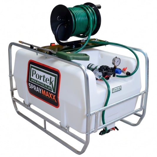 Portek SprayMaxx 200 Litre Demount Sprayer with 30m Manual Hose Reel