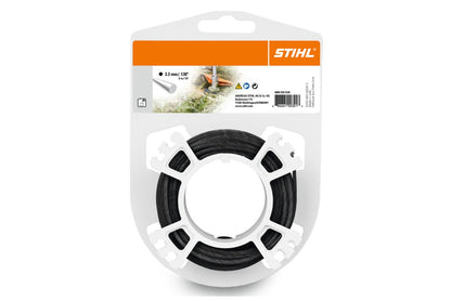 Stihl 3.3 mm / .130" round mowing line - black 6m