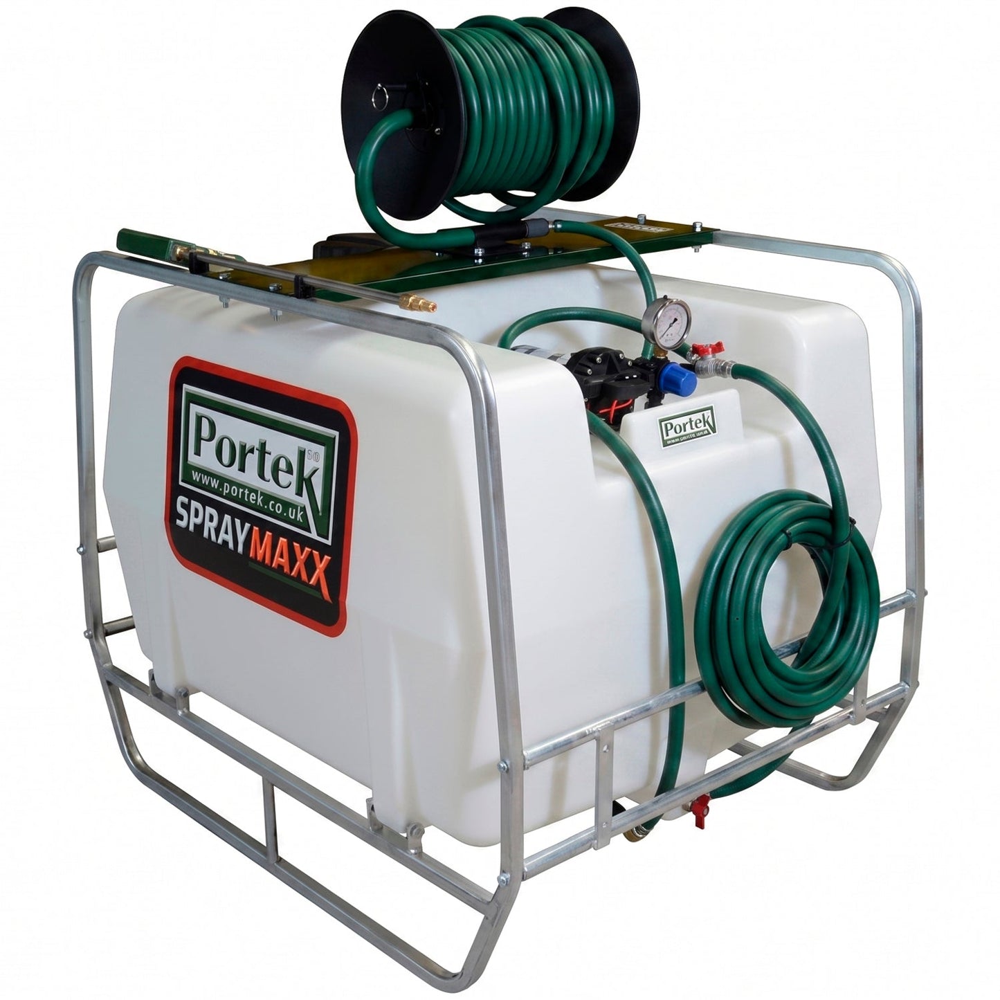 Portek SprayMaxx 300 Litre Demount Sprayer with 30m Manual Hose Reel