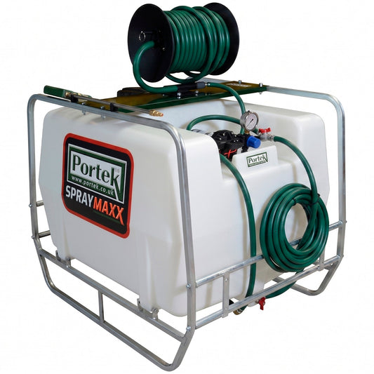 Portek SprayMaxx 300 Litre Demount Sprayer with 30m Manual Hose Reel