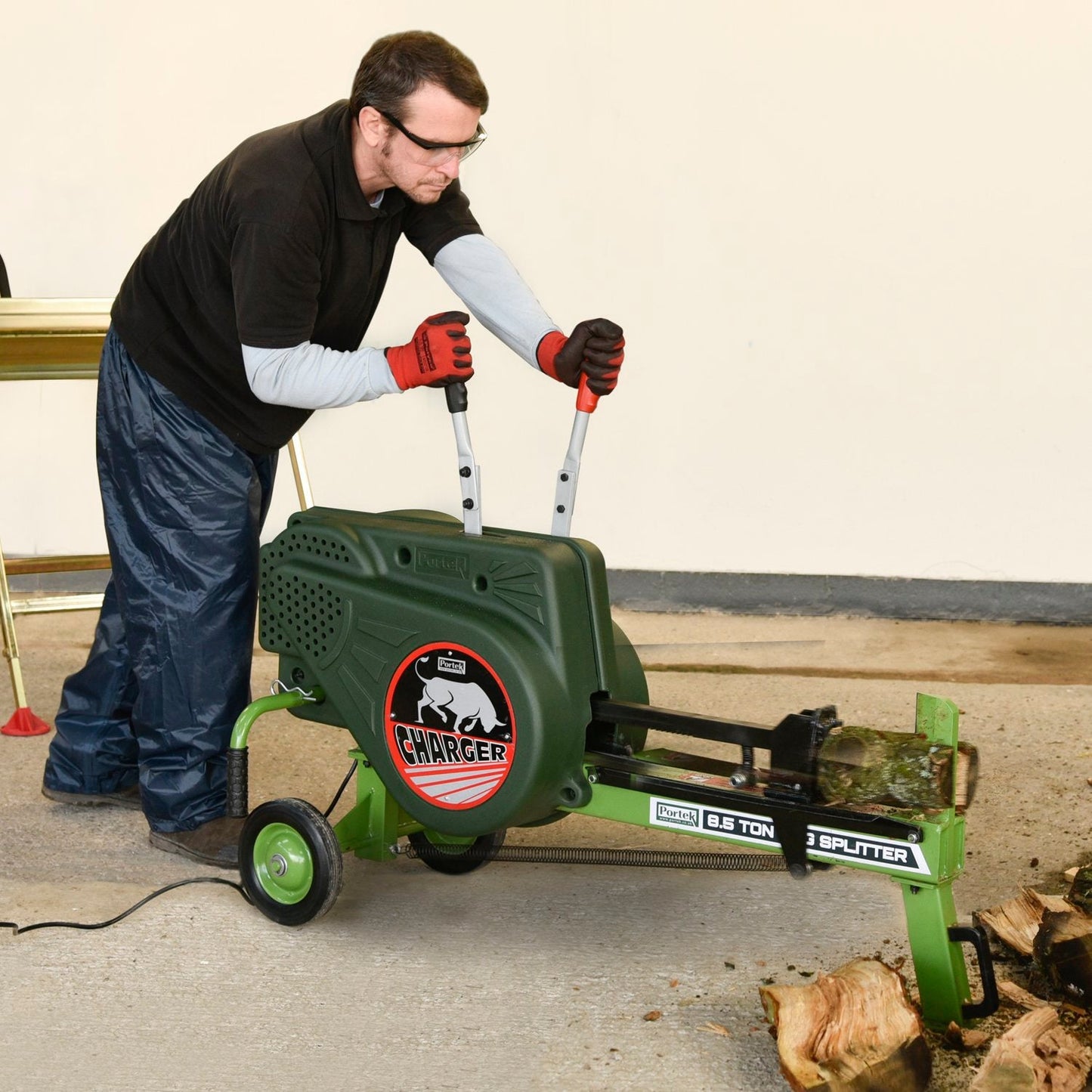 Charger 8.5 Ton Impact Log Splitter Portek