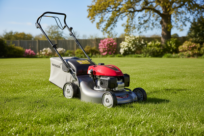 Izy HRG 466 SK Self-propelled Petrol Lawnmower
Ideal for medium lawns. Featuring an easily maneuverable steel deck, autochoke and a powerful GCVx 145 engine.