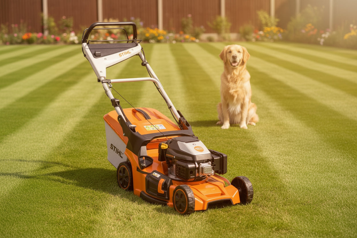 Morgans Machinery in Oswestry, Stockists of Stihl, Husqvarna, Stiga and Honda. Great prices and great service!  
#MorgansMachinery #Oswestry #Shropshire #GardenMachinery #UK #Strimmer #MorgansGarden #MachineryUK #OswestryMachinery #Chainsaw #Lawnmower #UK #Garden #Home #Shredder #Blower #Stihl #Husqvarna #LowPrice #RideOn #Tractor #Spreader #Sweeper #Cobra #Portek #PressureWasher #FlailMower #RoboticLawnMower #Stiga #Automower #BatteryPower #Batteries
