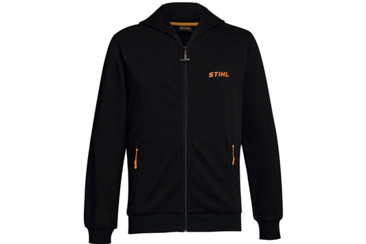 STIHL Logo Hoodie Jacket – Black