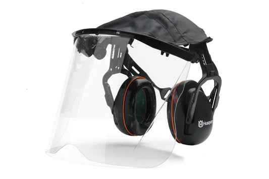 Hearing Protection with Perspex Visor & Cover - MorgansMachinery