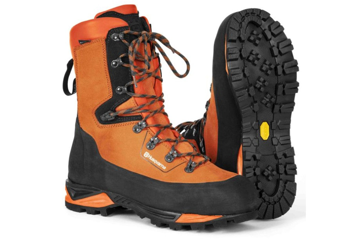 Husqvarna Protective leather boots with saw protection, Technical 24