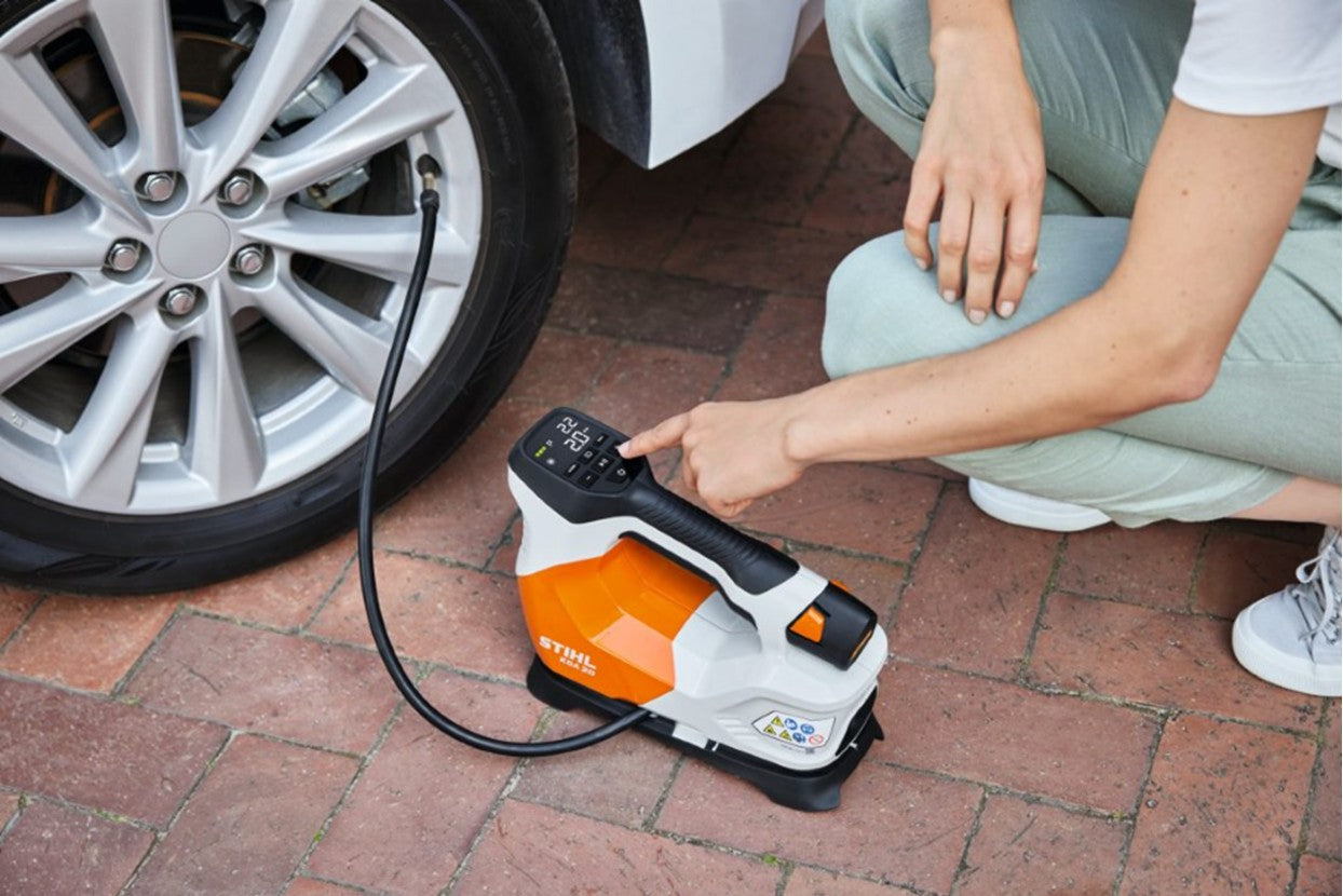 Stihl KOA 20 is a battery-powered air compressor