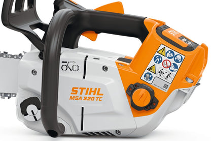 Stihl MSA 220 T battery top handle chainsaw